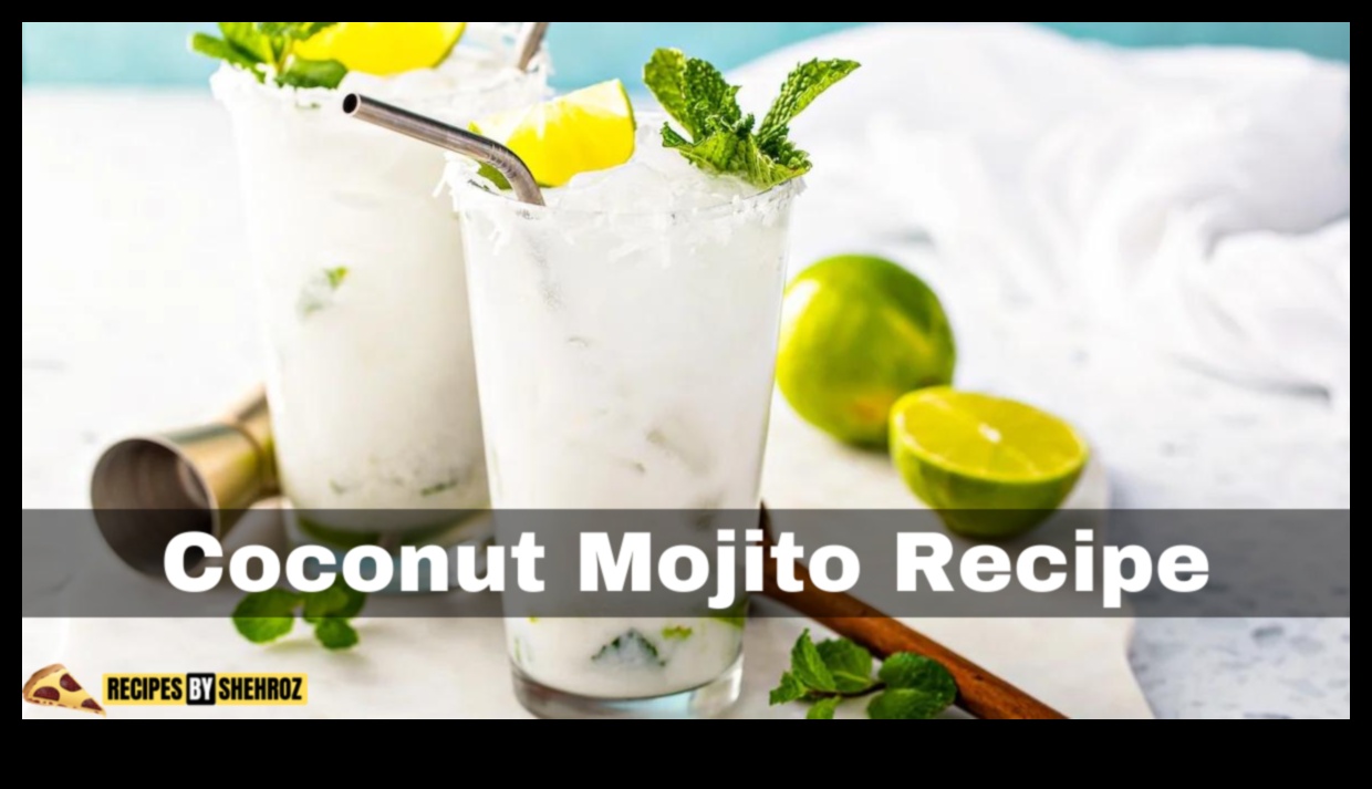 Kokosriekstu simfonija Harmonisks garšu maisījums atsvaidzinošam dzērienam 5 Kokosriekstu simfonija: harmonizē garšas jūsu atsvaidzinošajā dzērienā