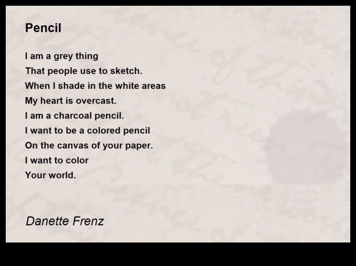 Zīmuļu un papīra dzeja: emociju izteikšana caur grafītu