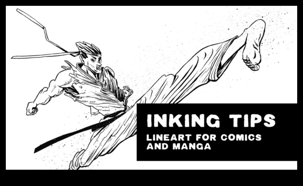 Dinamiskā tinti: uzlabojiet multfilmu varoņus ar treknām līnijām