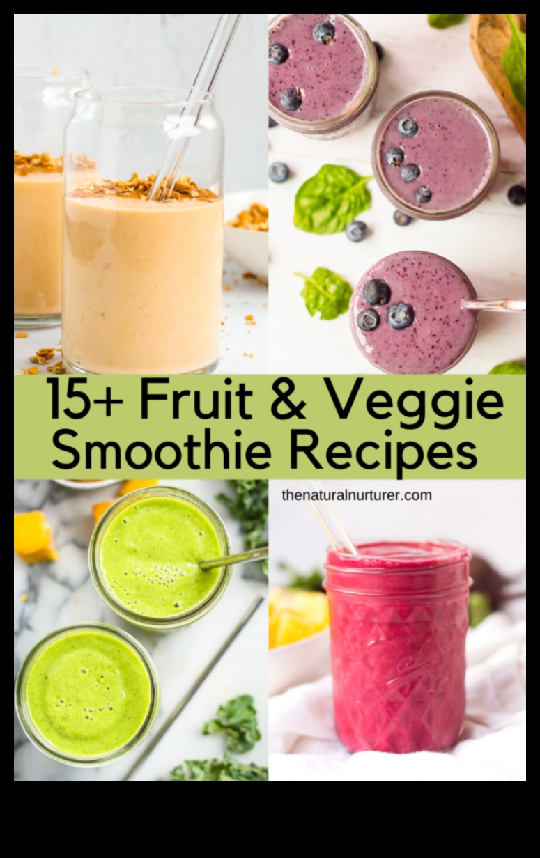 Salds un vienkāršs: vienkāršas augļu smūtija receptes aizņemtām dienām