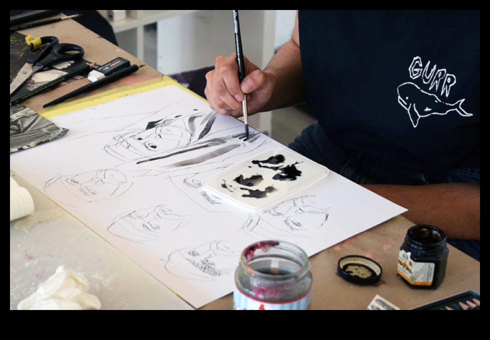 Karikatūru veidošanas darbnīca, kurā tiek pētītas mākslinieciskās izteiksmes metodes 4 Karikatūras darbnīca: mākslinieciskās izteiksmes metožu izpēte