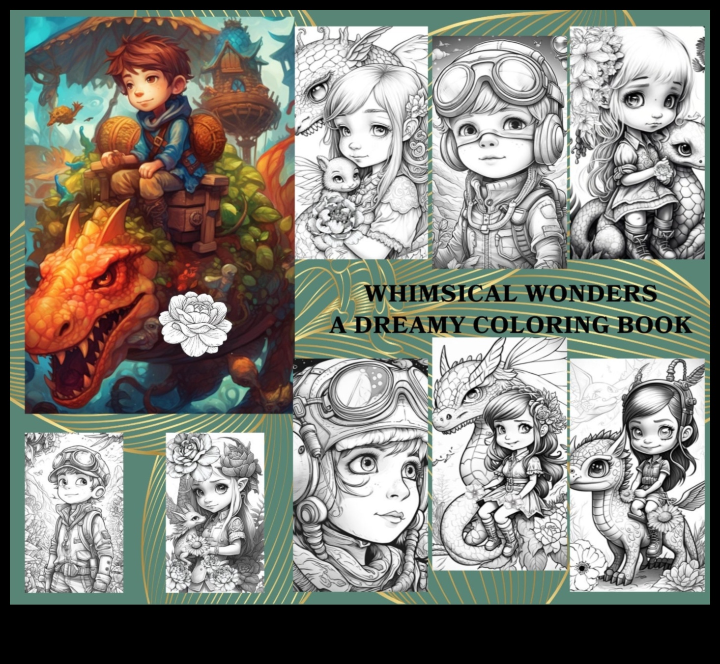 Savdabīgi brīnumi: iztēles brīnumu ilustrēšana