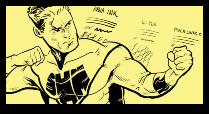 Dinamiskā tinti: uzlabojiet multfilmu varoņus ar treknām līnijām