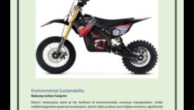 Eko-karotāji uz diviem riteņiem: Zaļā revolūcija motociklu dizainā