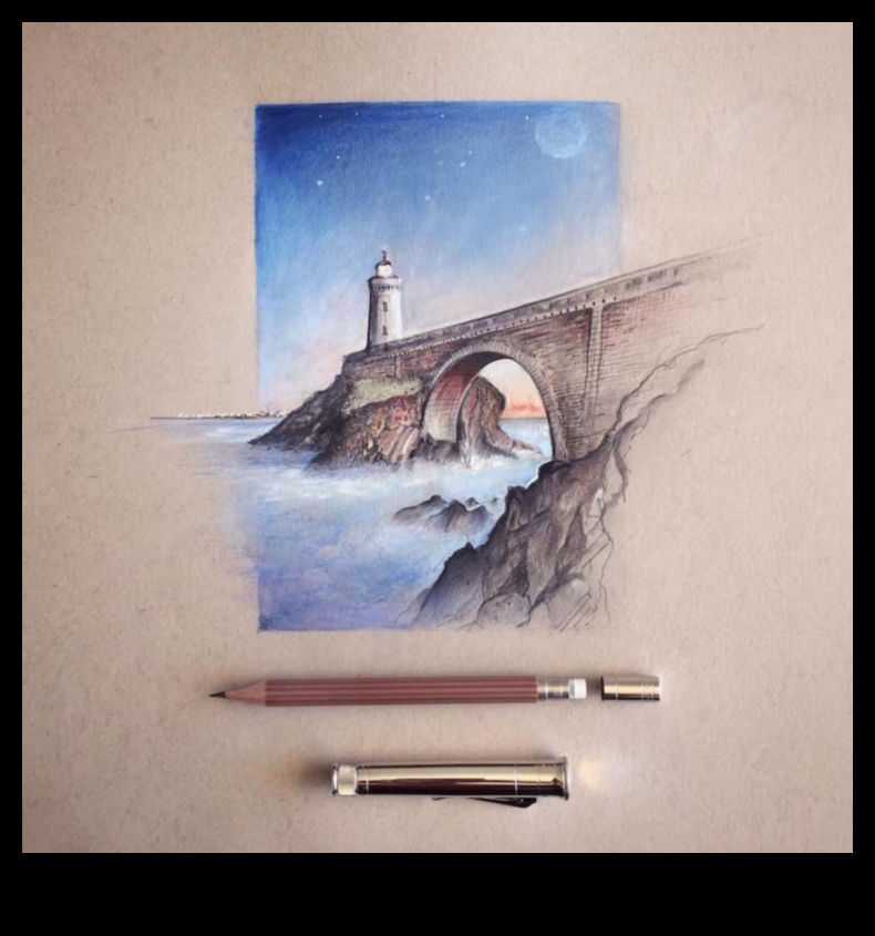 Krāsainu zīmuļu zīmēšana radošā izeja 1 Krāsainu zīmuļu realitāte: iegūstiet reālas detaļas zīmējumos