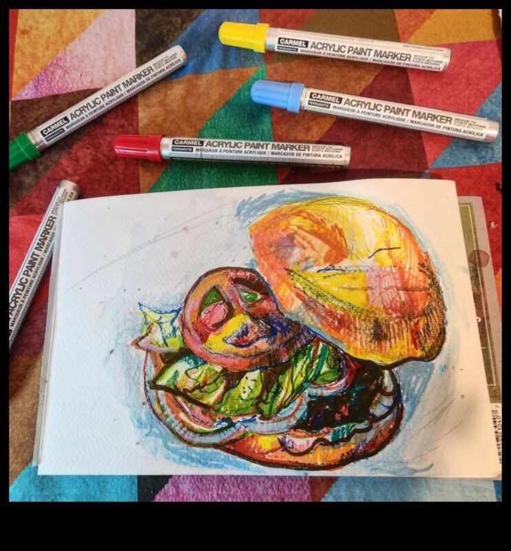 Marķieru simfonija: harmonisku kompozīciju veidošana krāsās