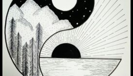 Harmonijas zīmēšana: līdzsvara un vienotības sasniegšana melnbaltā krāsā