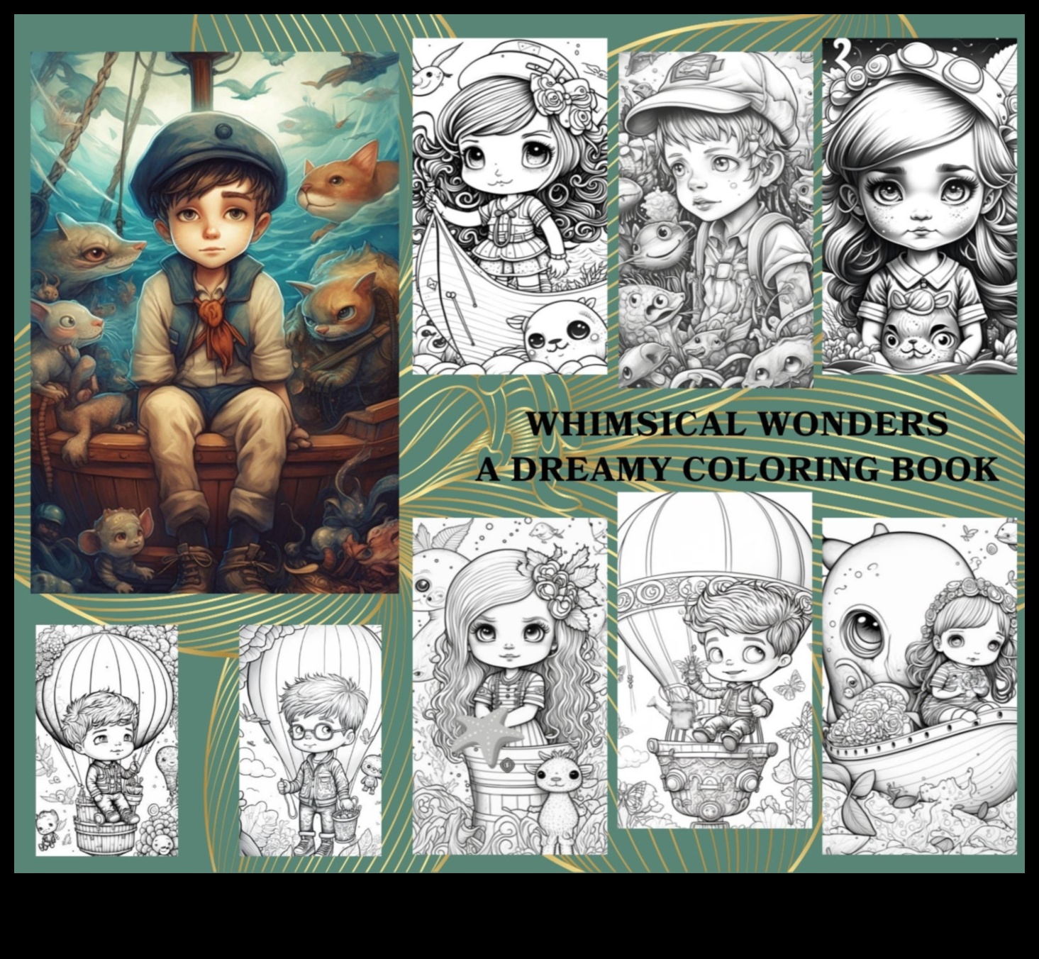 Savdabīgi brīnumi: iztēles brīnumu ilustrēšana