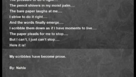 Zīmuļa un papīra dzeja 6 Zīmuļu un papīra dzeja: emociju izteikšana caur grafītu